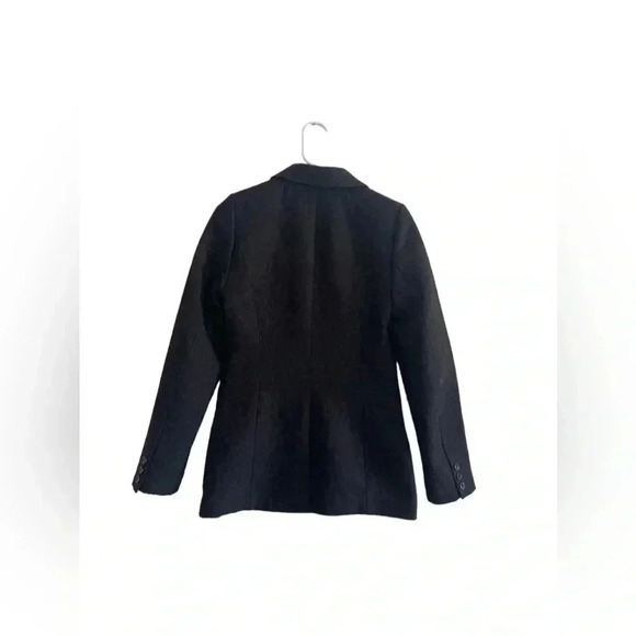 & OTHER STORIES Metallic Leopard Double Breasted Blazer - Size US 2 - Picture 6 of 9